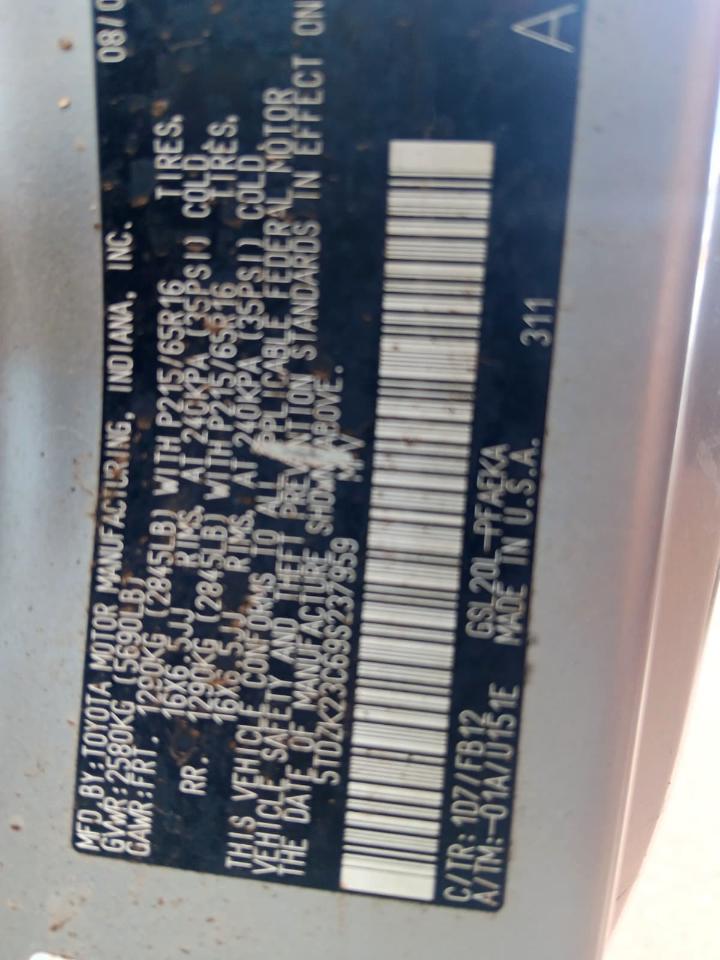 Toyota Sienna  2009