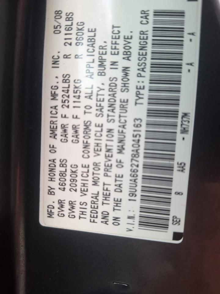 Acura TL  2008