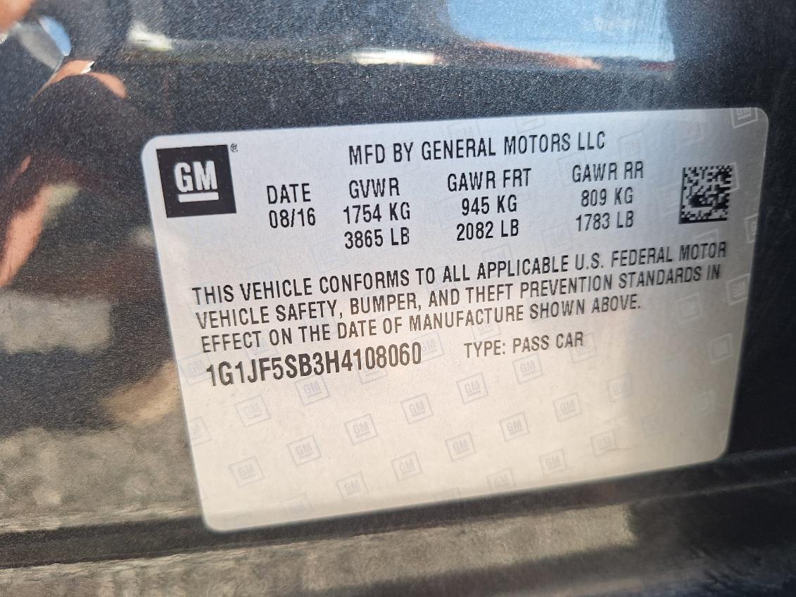 Chevrolet Sonic  2017