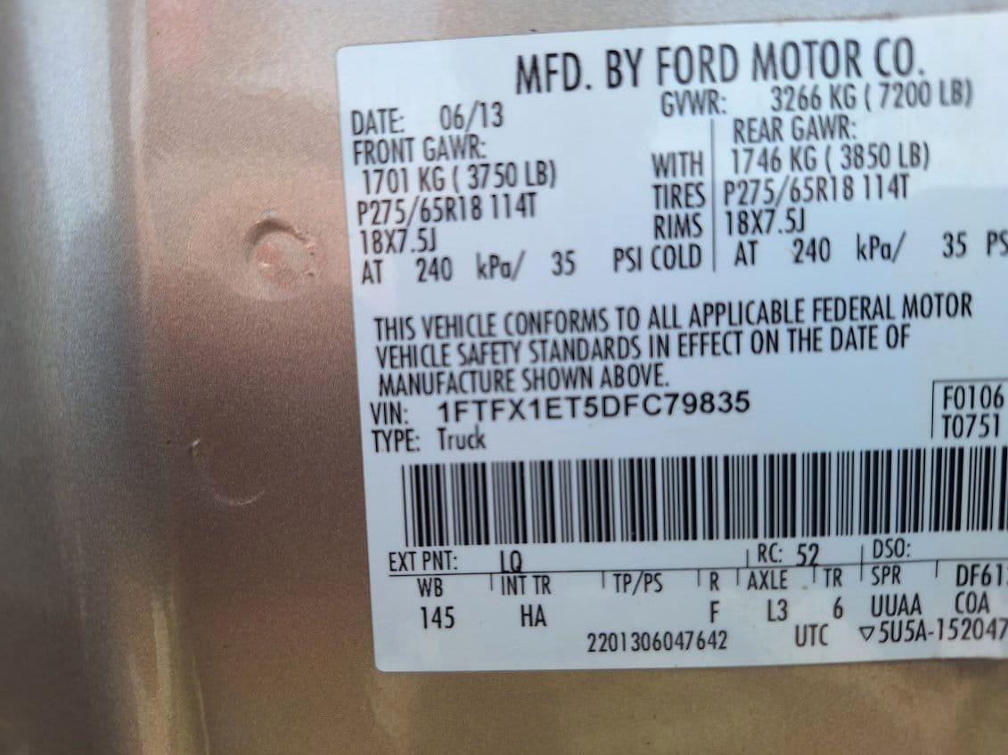 Ford F-150  2013