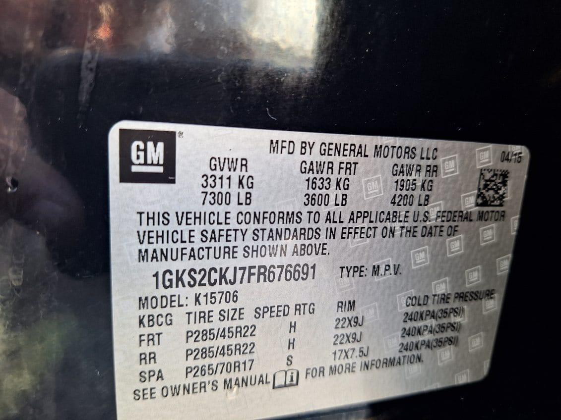 GMC Yukon Denali Denali 2015