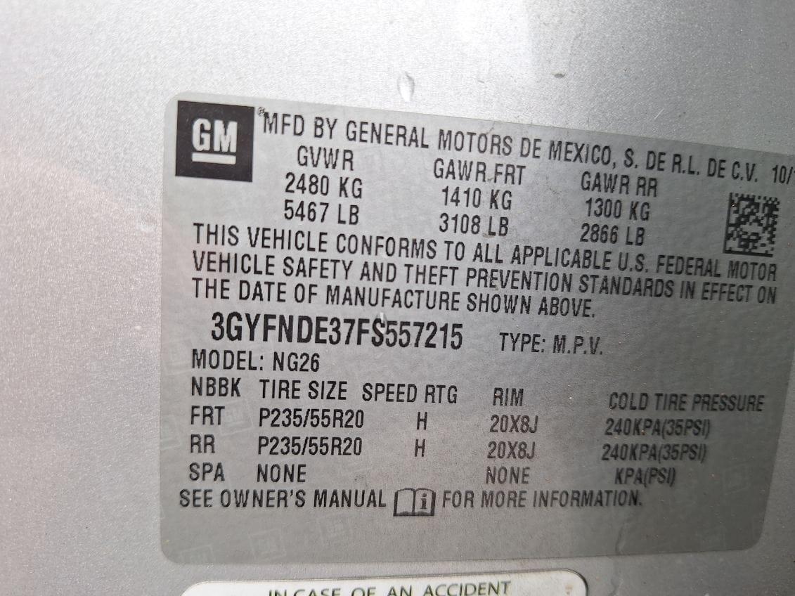 Cadillac SRX  2015