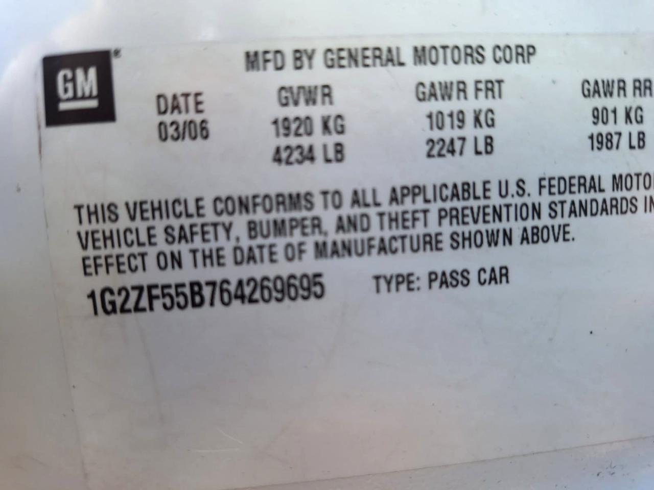 Pontiac G6  2006