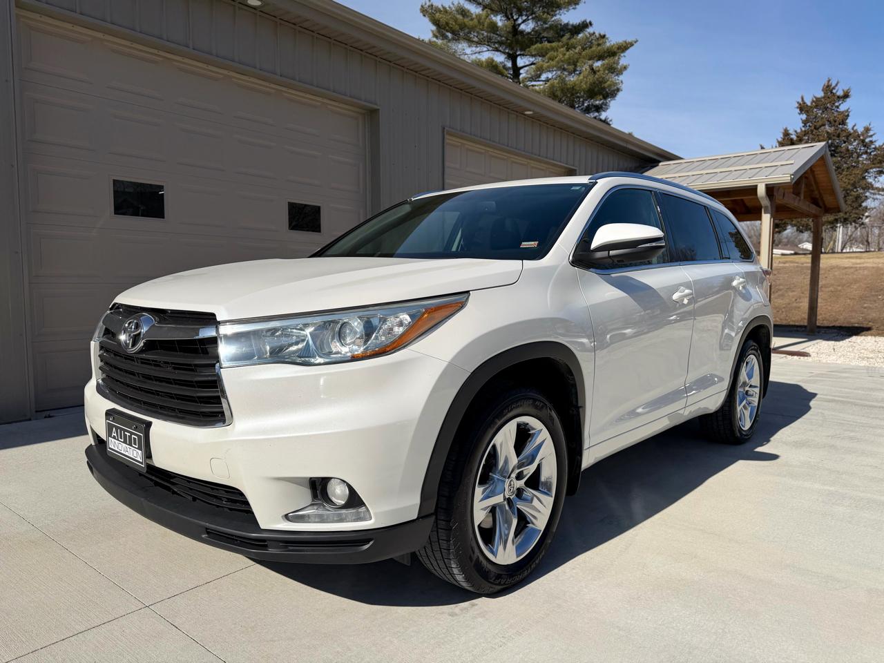 Toyota Highlander Limited AWD V6 2014
