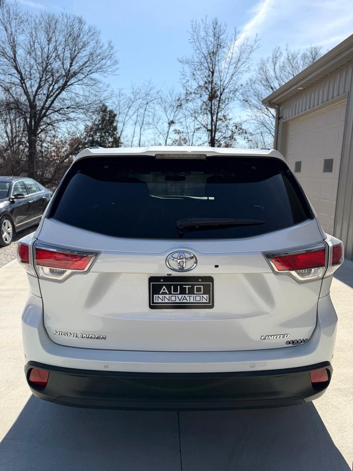 Toyota Highlander Limited AWD V6 2014