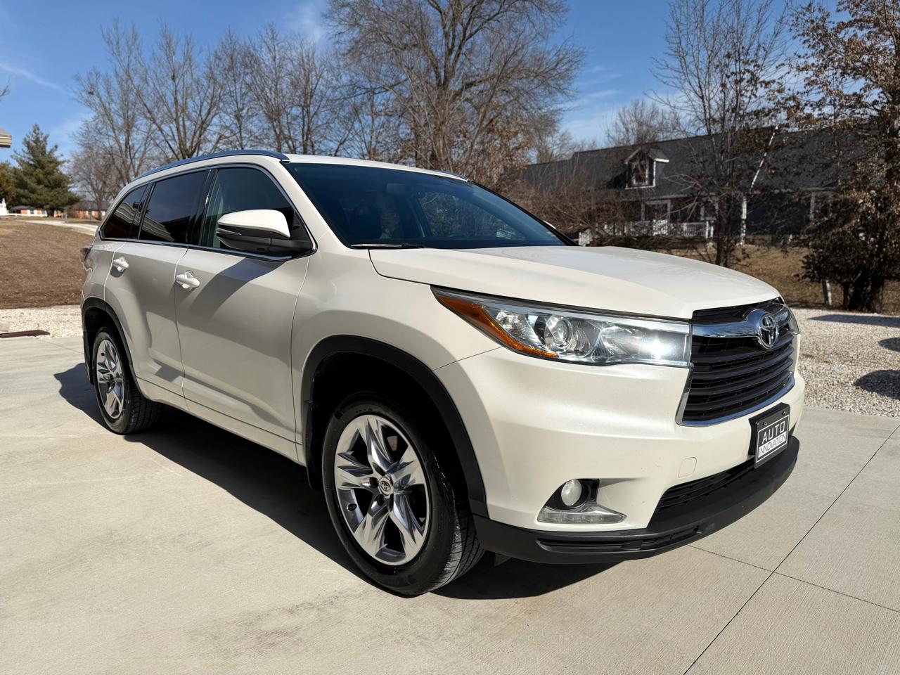 Toyota Highlander Limited AWD V6 2014
