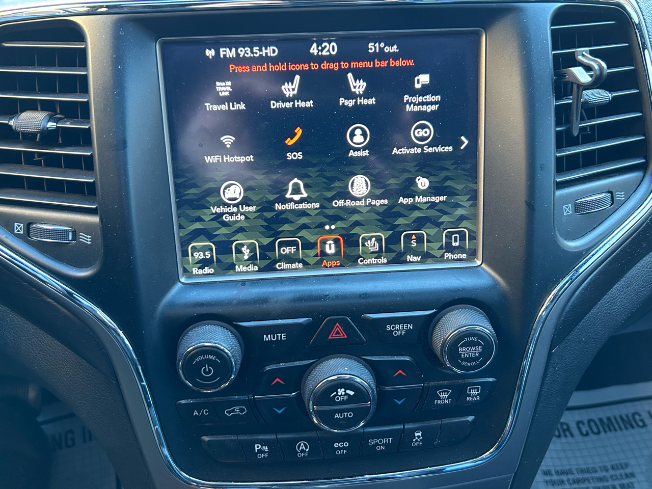 Jeep Grand Cherokee Altitude 4x4 2018