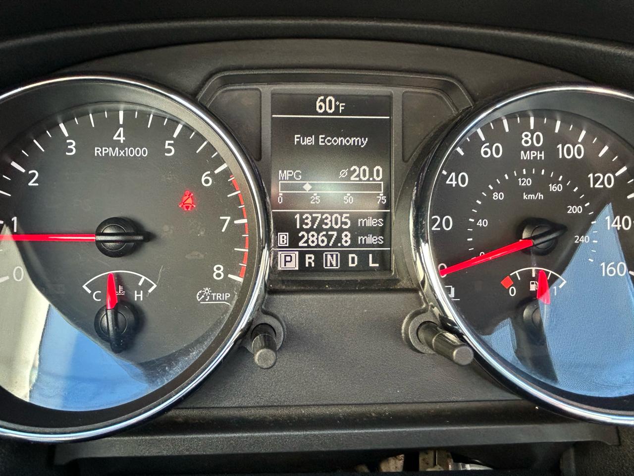 Nissan Rogue S AWD 2013