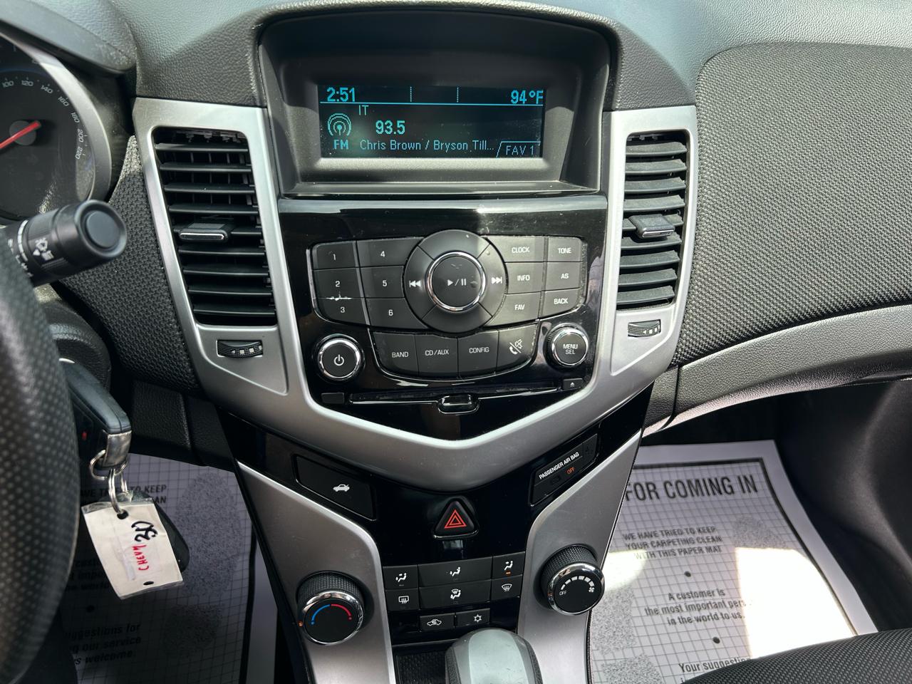 Chevrolet Cruze 1LT Auto 2015