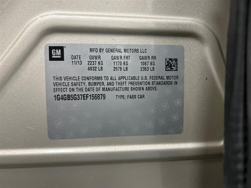 Buick LaCrosse Leather Package 2014 Buick LaCrosse Leather Package 2014