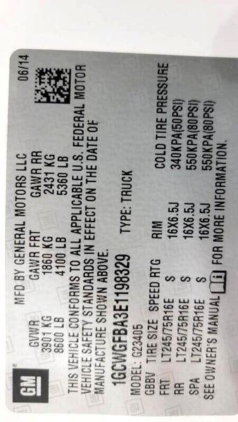 Chevrolet Express  2014