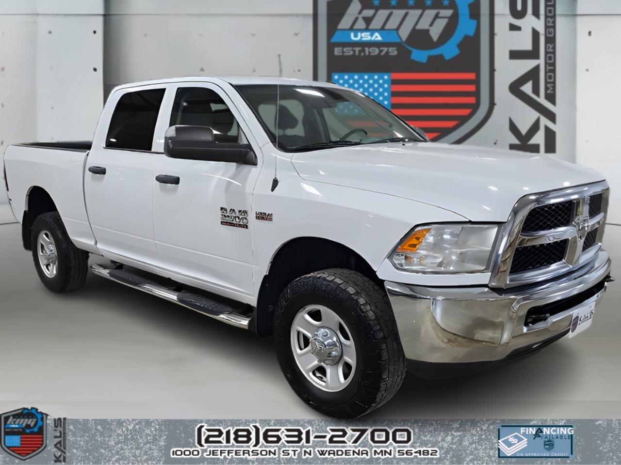 2018 RAM 2500 Tradesman Crew Cab SWB 4WD