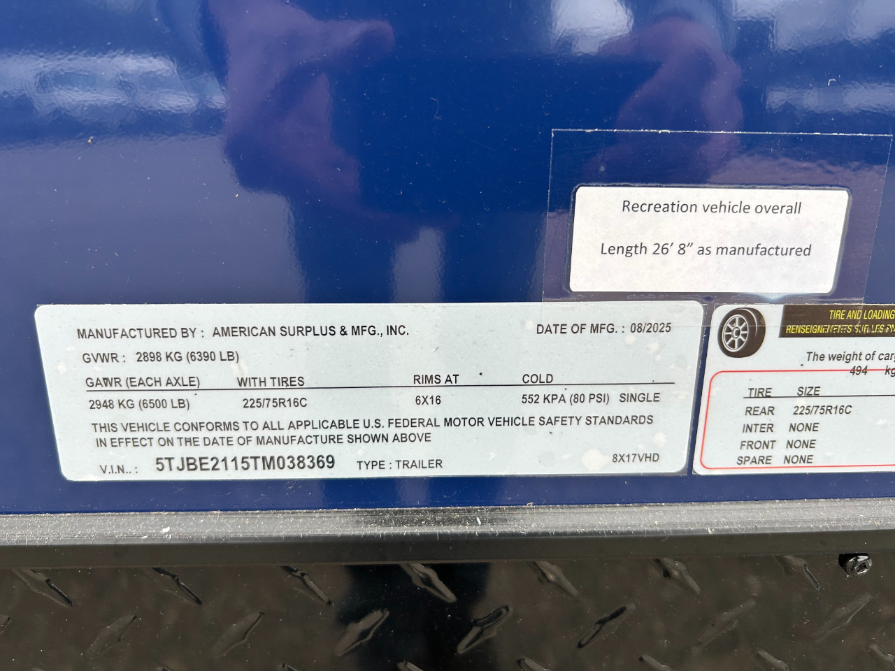 Ice Castle 8x17 Itasca ZR-17  2026 Ice Castle 8x17 Itasca ZR-17  2026