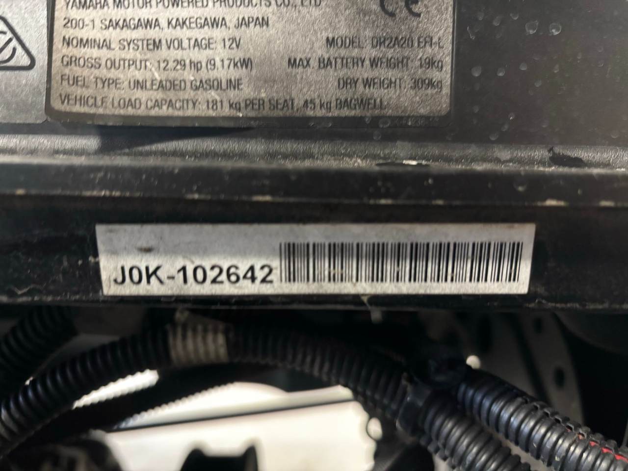 Yamaha Drive 2 EFI Gas  2020