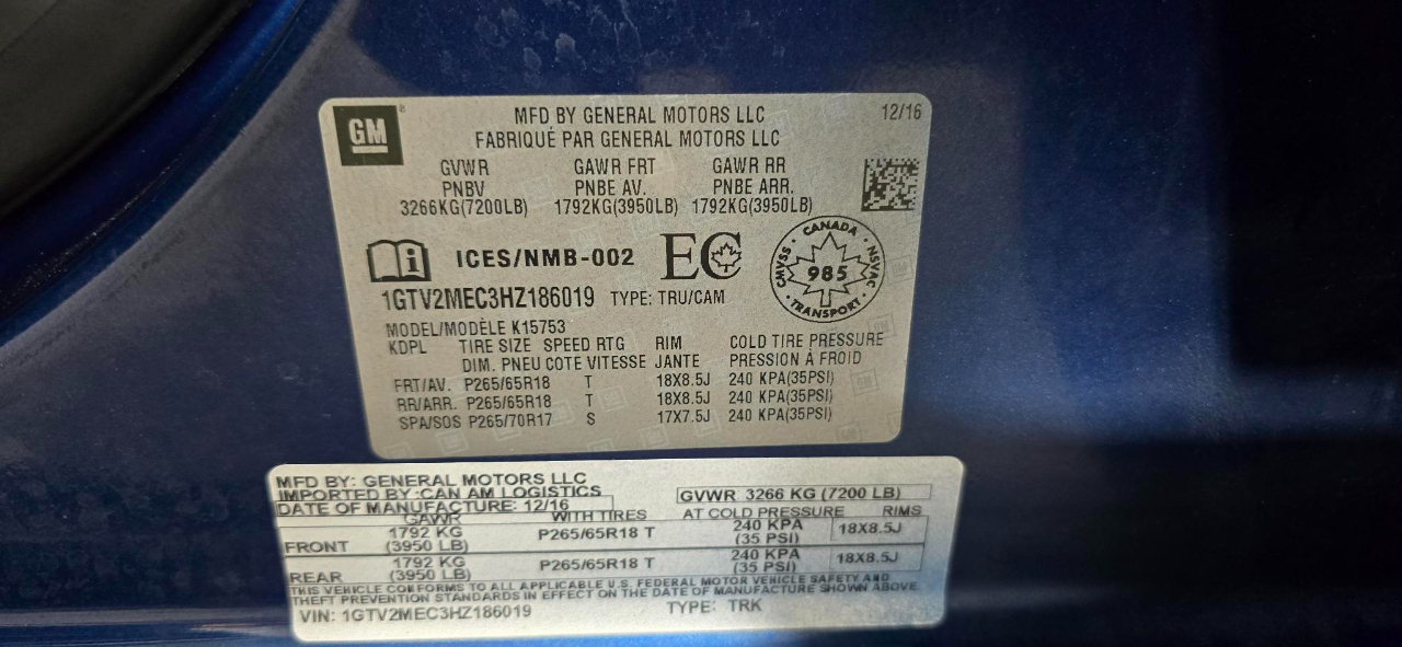 GMC Sierra 1500 SLE Double Cab 4WD 2017 GMC Sierra 1500 SLE Double Cab 4WD 2017