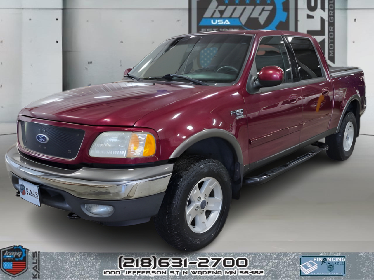 Ford F-150 XLT SuperCrew Short Bed 4WD 2003