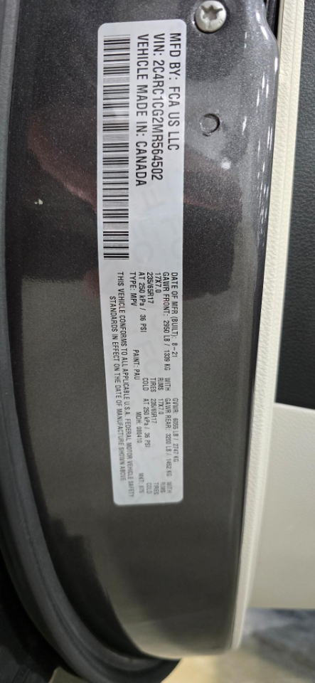 Chrysler Voyager LX 2021 Chrysler Voyager LX 2021