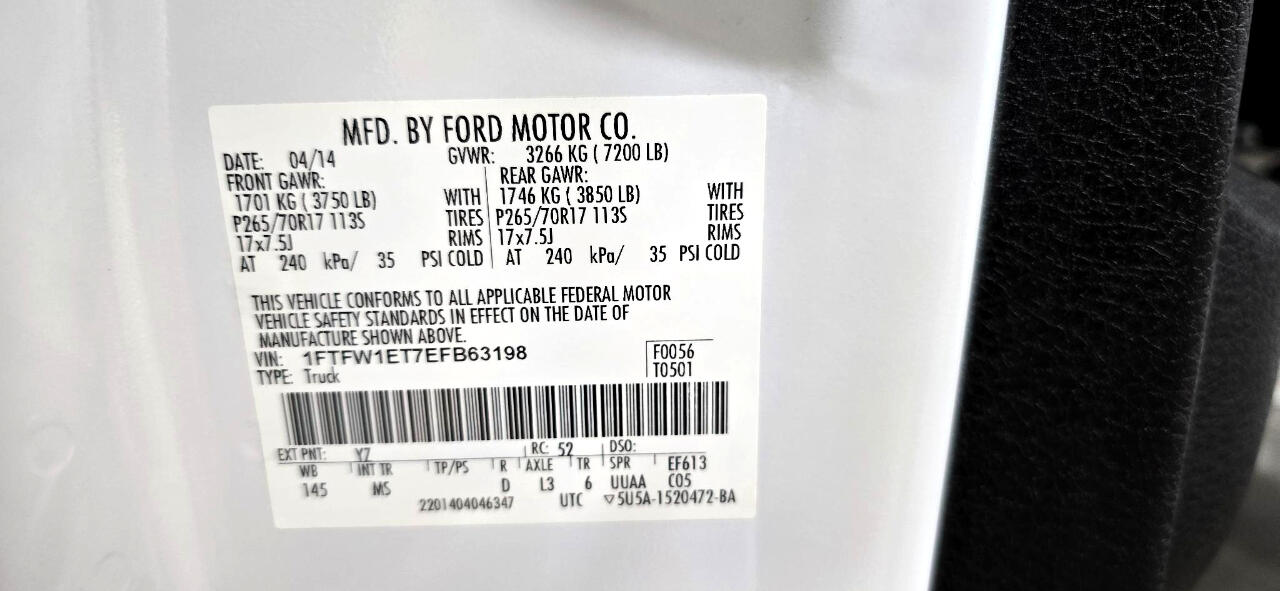 Ford F-150 XLT 4WD SuperCrew 5.5' Box 2014