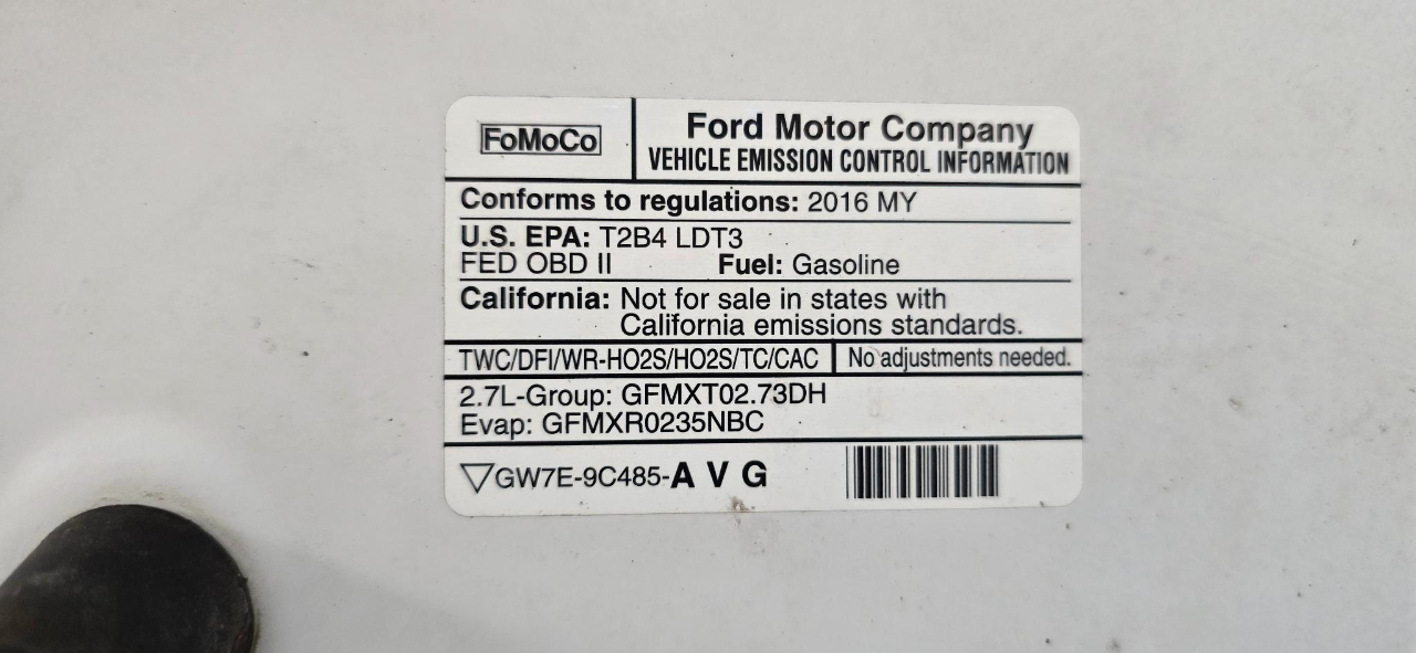 Ford F-150 XLT 4WD SuperCrew 5.5' Box 2016