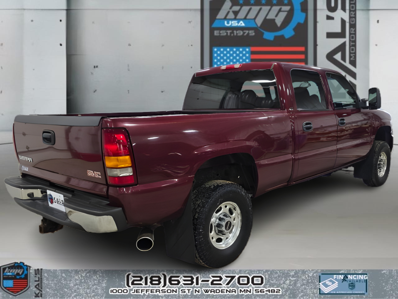 GMC Sierra 2500HD Crew Cab Short Bed 4WD 2003
