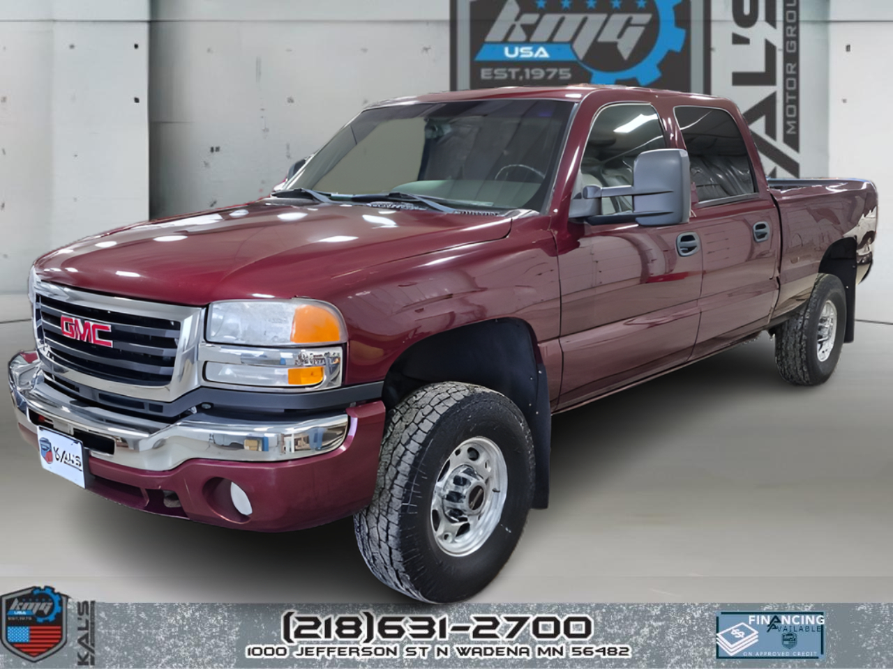 GMC Sierra 2500HD Crew Cab Short Bed 4WD 2003