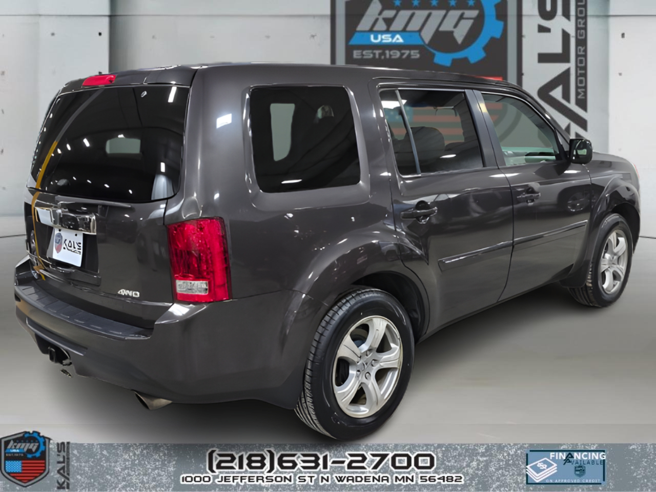 Honda Pilot EX-L 4WD 5-Spd AT 2012