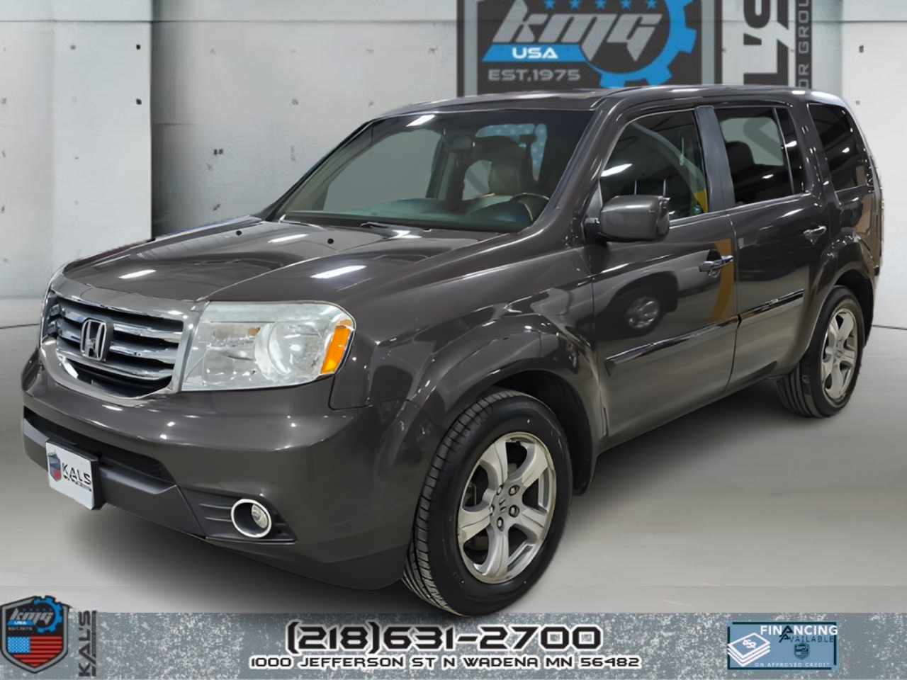 Honda Pilot EX-L 4WD 5-Spd AT 2012