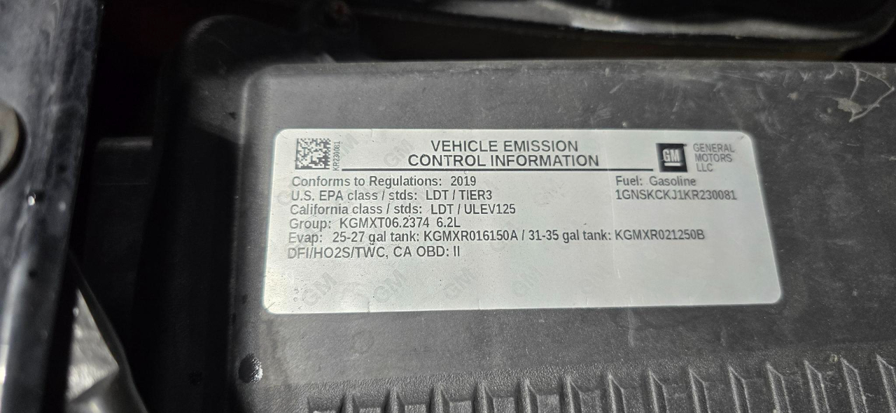 Chevrolet Tahoe Premier 4WD 2019