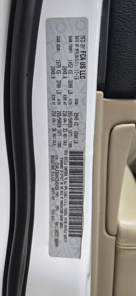 Jeep Grand Cherokee Limited 4WD 2017