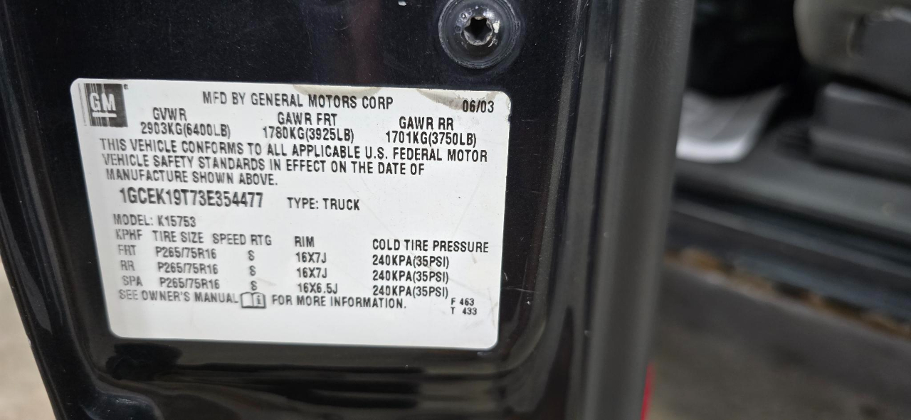 Chevrolet Silverado 1500 LT Ext. Cab Long Bed 4WD 2003