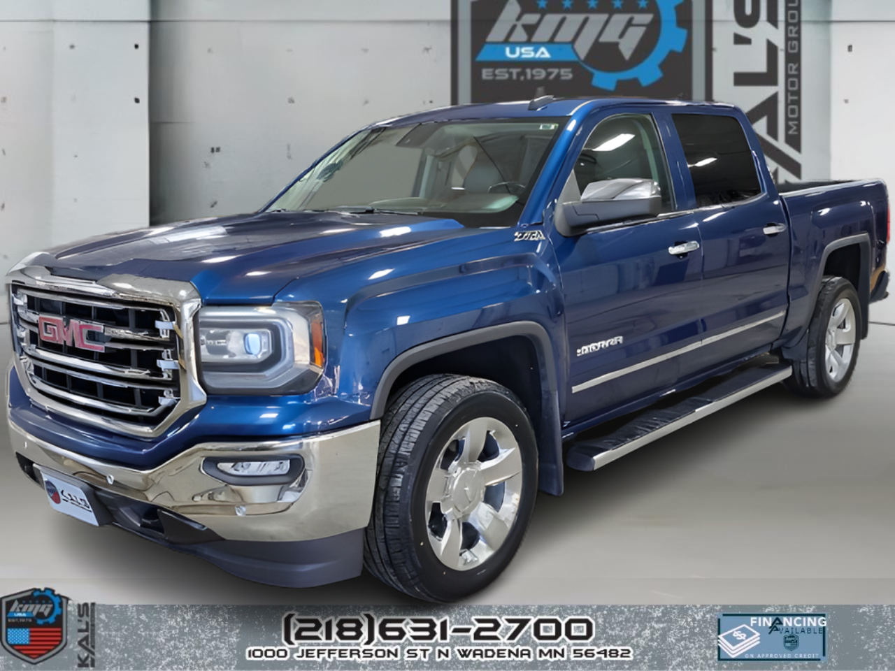 GMC Sierra 1500 SLT Crew Cab Long Box 4WD 2016