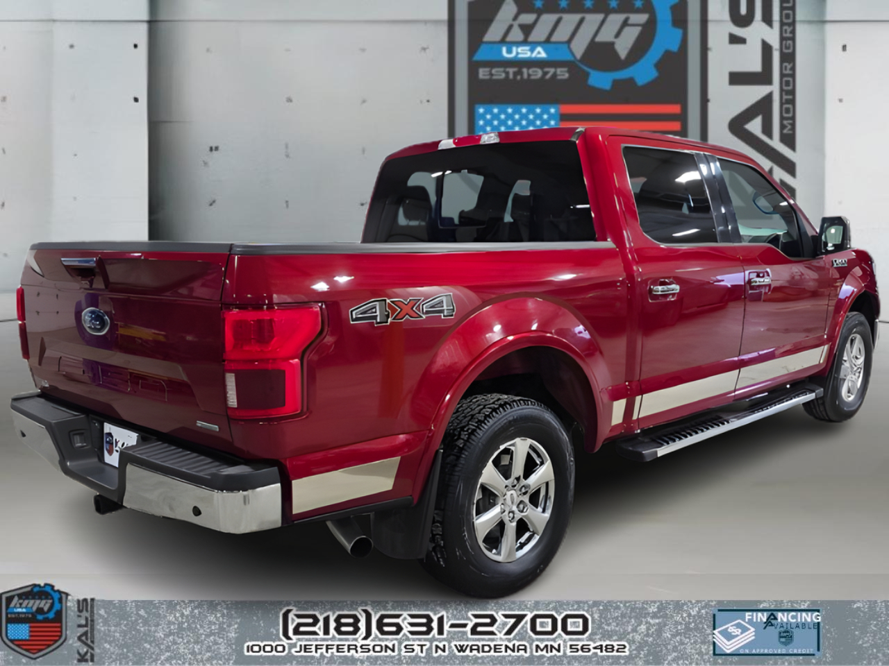 Ford F-150 Lariat 4WD SuperCrew 5.5' Box 2019