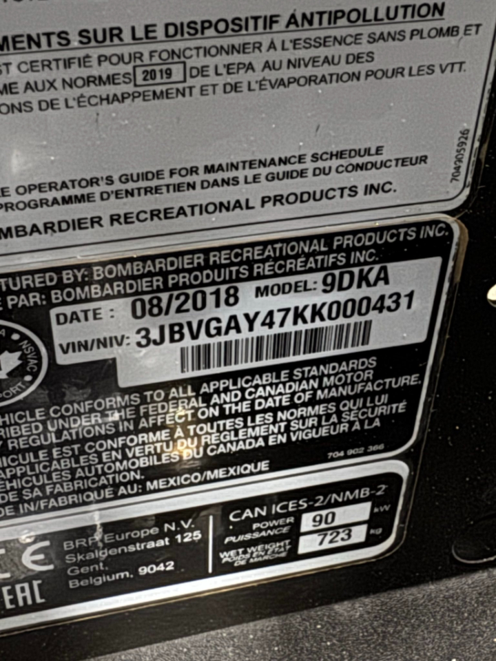 Can-Am Maverick X3 Turbo  2019