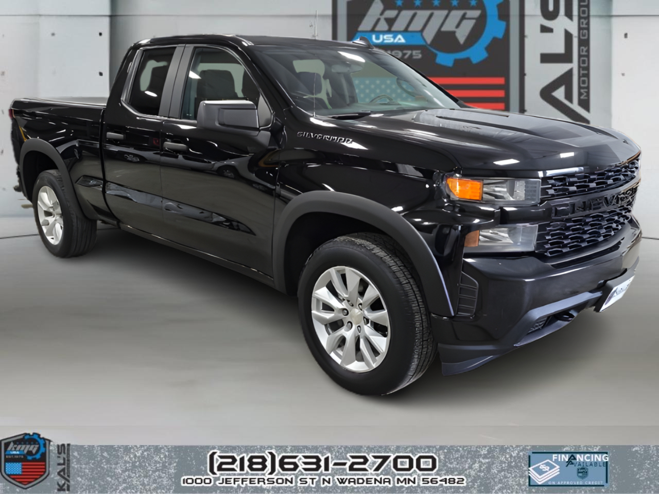 Chevrolet Silverado 1500 Custom Double Cab 4WD 2020