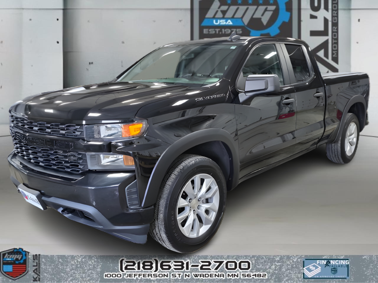 Chevrolet Silverado 1500 Custom Double Cab 4WD 2020