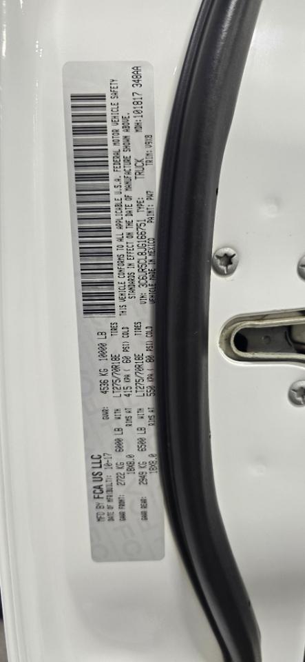 RAM 2500 Tradesman Crew Cab SWB 4WD 2018