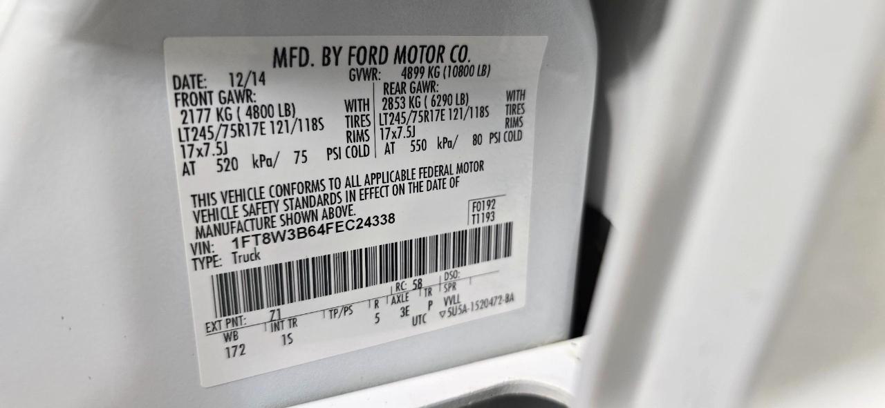 Ford F-350 SD XL Crew Cab LWB 4WD 2015