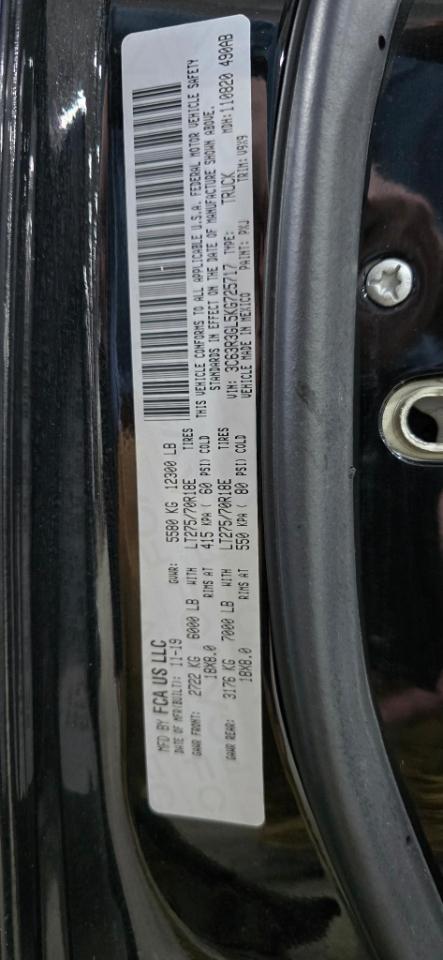 RAM 3500 Tradesman Crew Cab 4WD 2019