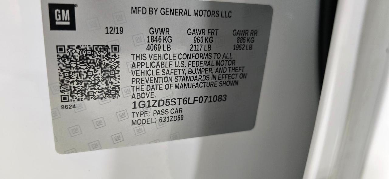 Chevrolet Malibu LT 2020