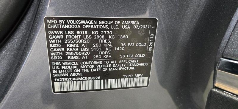 Volkswagen Atlas V6 SEL Premium 4MOTION 2021