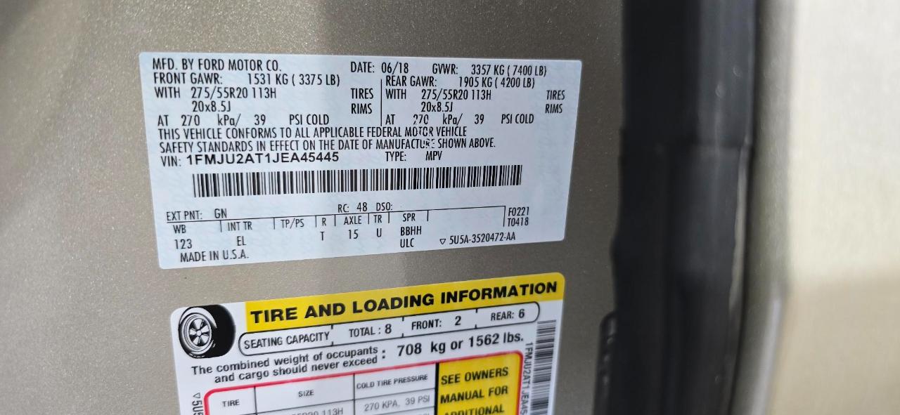 Ford Expedition Limited 4WD 2018