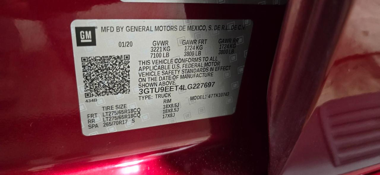 GMC Sierra 1500 AT4 Crew Cab Short Box 4WD 2020