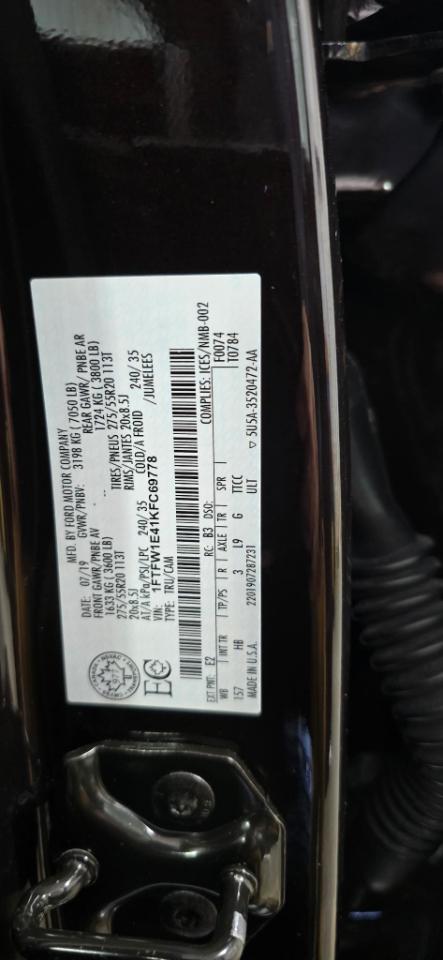 Ford F-150 Lariat 4WD SuperCrew 6.5' Box 2019