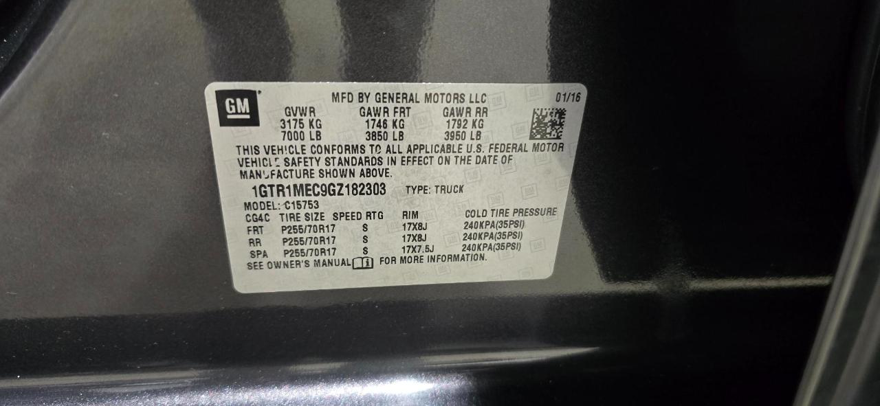 GMC Sierra 1500 SLE Double Cab 2WD 2016