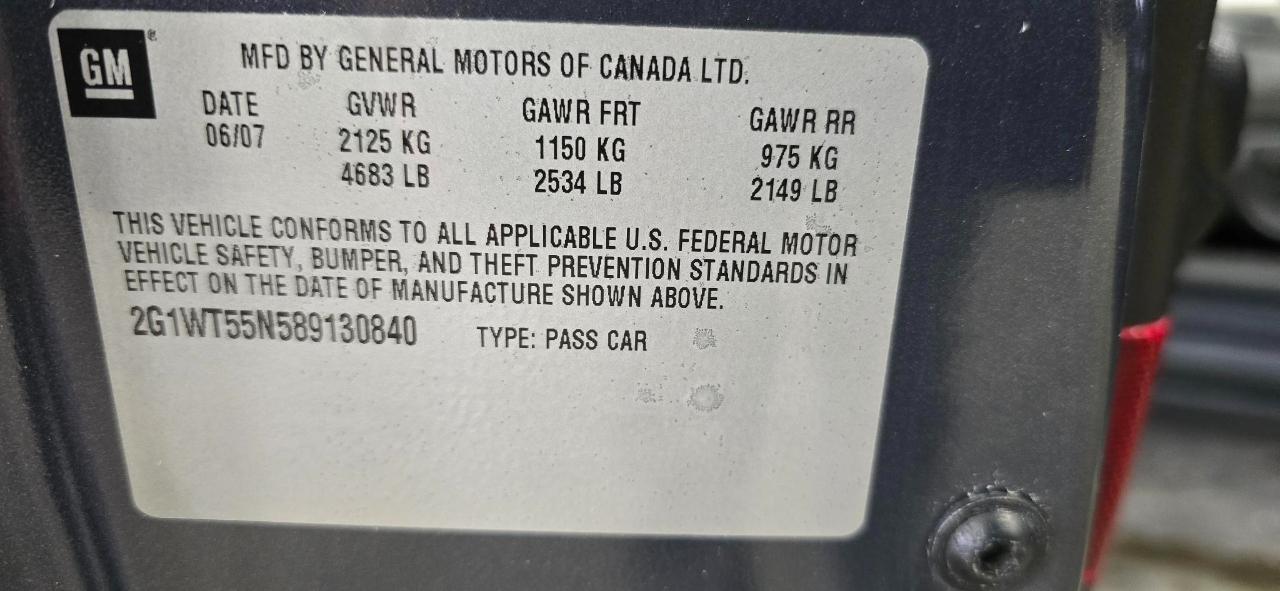 Chevrolet Impala LT 2008