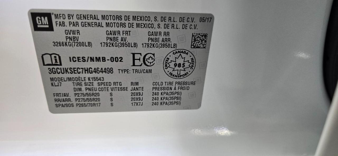 Chevrolet Silverado 1500 LTZ Crew Cab 4WD 2017