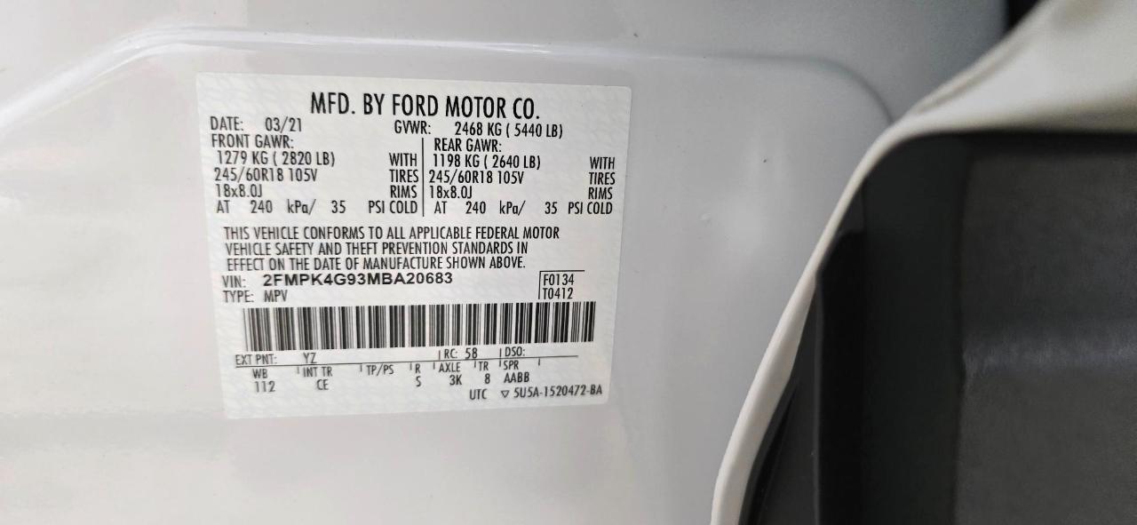 Ford Edge SE AWD 2021