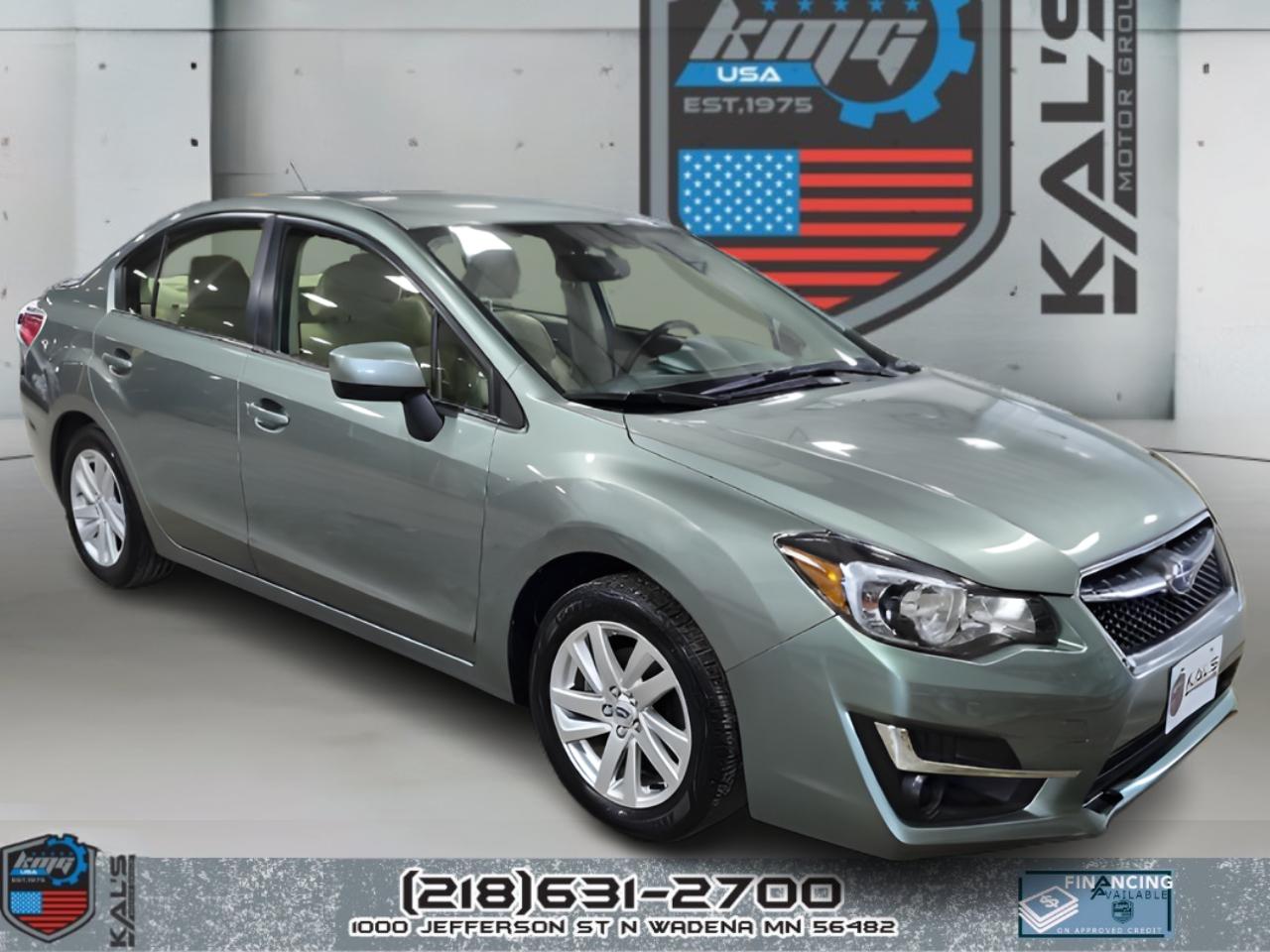 Subaru Impreza 2.0i Premium PZEV 4-Door 2015