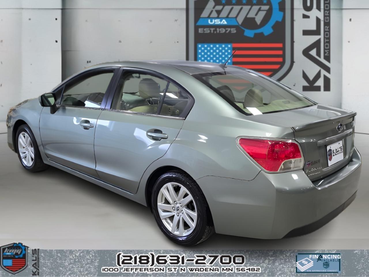 Subaru Impreza 2.0i Premium PZEV 4-Door 2015