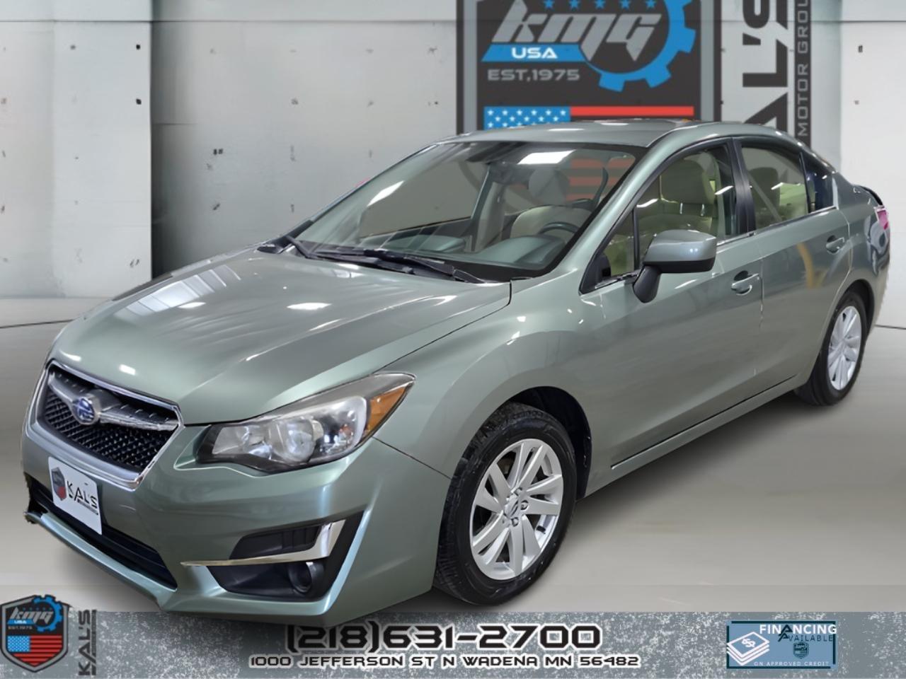Subaru Impreza 2.0i Premium PZEV 4-Door 2015